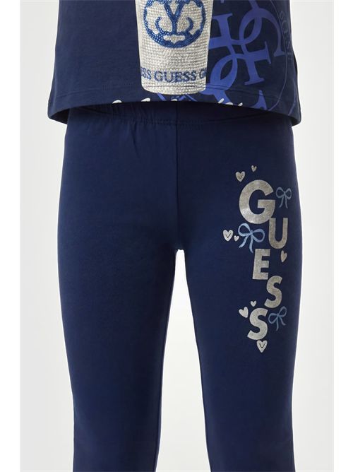 Leggings con logo stampato GUESS | K6RB04J1314/G7HR